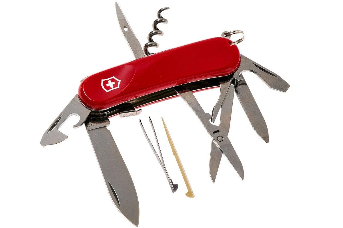 Victorinox Evolution S14 Rouge 2.3903.SE Couteau Suisse 3 Victorinox Evolution S14 Rouge 2.3903.SE Couteau Suisse