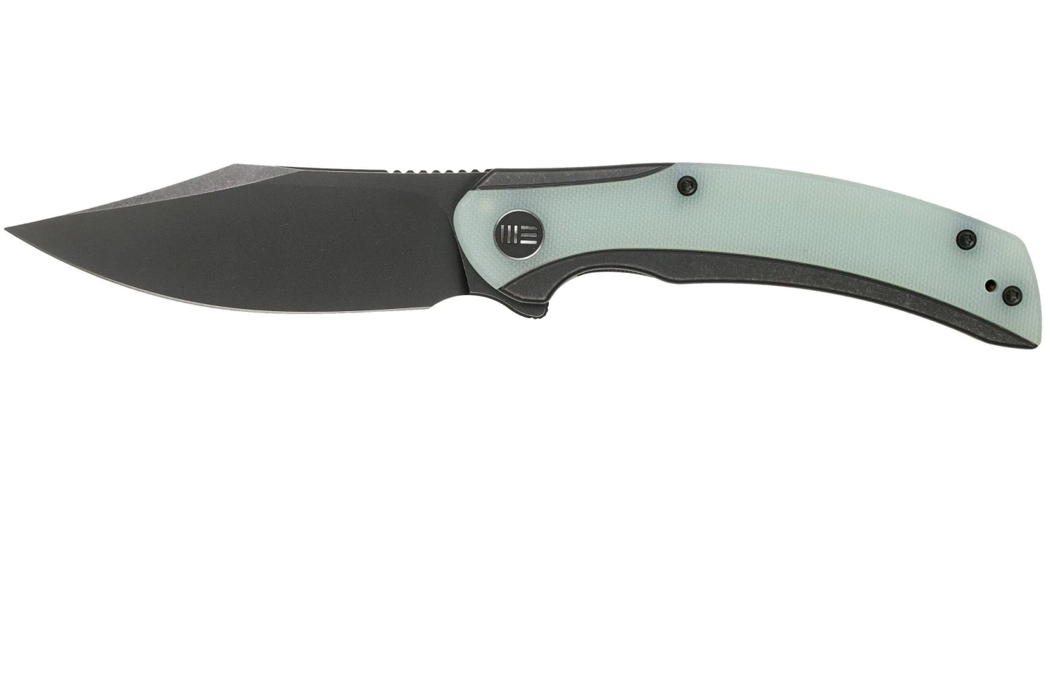 WE Knife Snick WE19022F-4 Blackwashed, Natural G10 Couteau De Poche 3 WE Knife Snick WE19022F-4 Blackwashed, Natural G10 Couteau De Poche