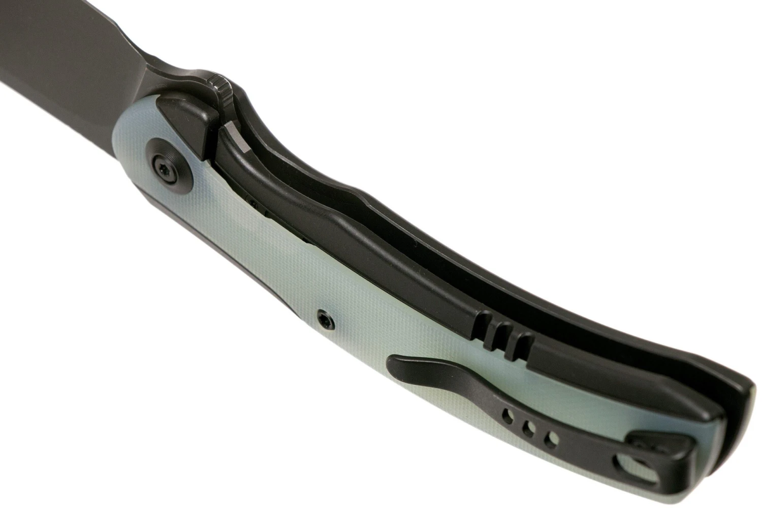 WE Knife Snick WE19022F-4 Blackwashed, Natural G10 Couteau De Poche 7 WE Knife Snick WE19022F-4 Blackwashed, Natural G10 Couteau De Poche – Image 5