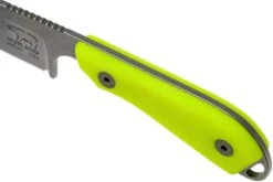 White River Knives M1 Backpacker Pro Yellow G10 Couteau Fixe, étui Kydex -Couteausuisse Magasin WRBP PRO THV 05 white river knives