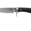 White River Knives Sendero Classic Couteau De Chasse Black Burlap Micarta, Jerry Fisk Design -Couteausuisse Magasin WRJF SC BBL 01 white river knives