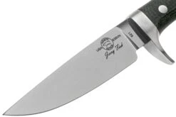 White River Knives Sendero Classic Couteau De Chasse Black Burlap Micarta, Jerry Fisk Design -Couteausuisse Magasin WRJF SC BBL 03 white river knives
